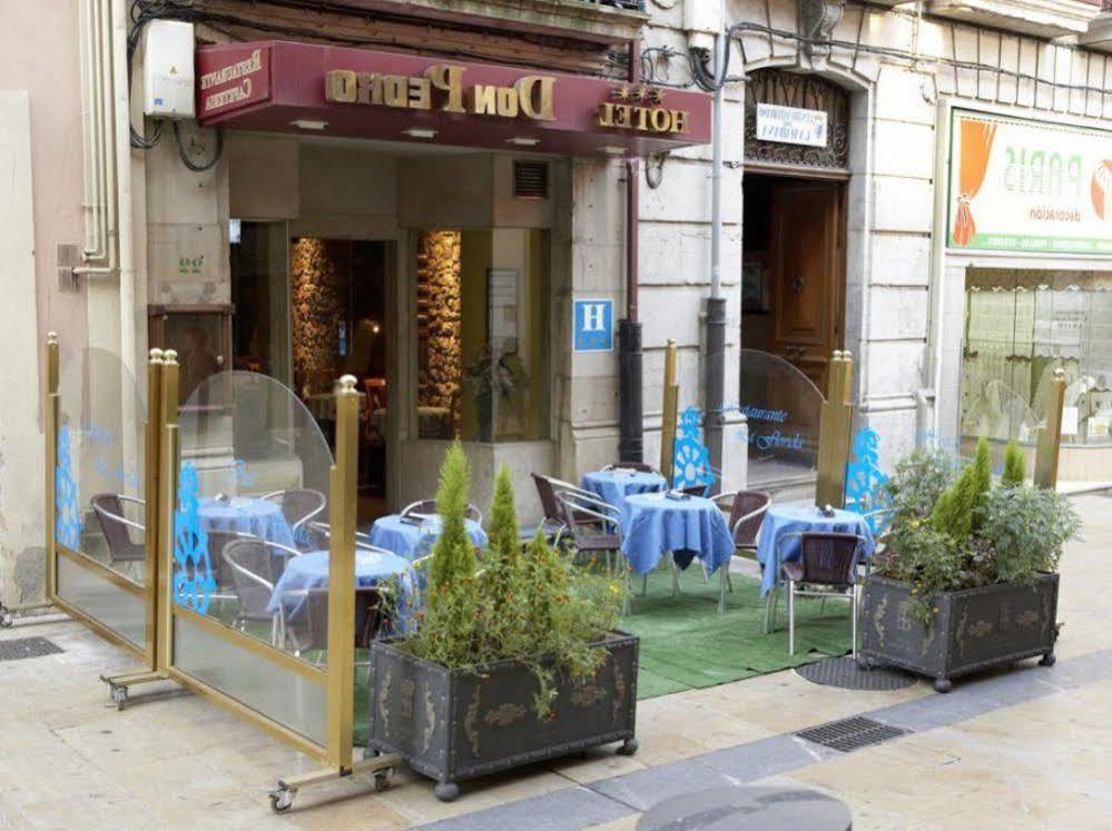 Don Pedro Hotel Aviles Bagian luar foto